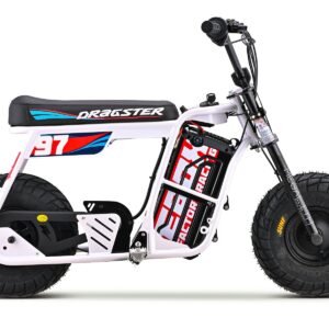 EBOX Dragster Electric Pit Bike – White SM